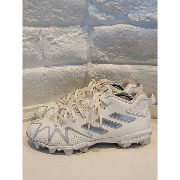 2022 Adidas Freak Spark Mid 'White Silver Metallic Camo' men's size 7 - Picture 1 of 8